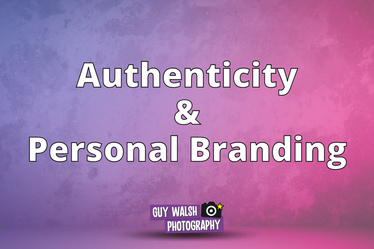 What does "Authentic" really mean? Guy Walsh Photography